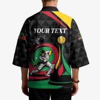 Personalized Saint Kitts and Nevis Cricket Champions Kimono - Wonder Print Shop