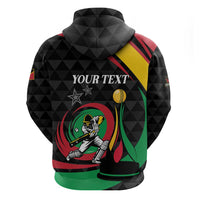 Personalized Saint Kitts and Nevis Cricket Champions Zip Hoodie - Wonder Print Shop