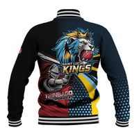 Knight Riders Trinbago Vs Kings St Lucia Cricket Baseball Jacket - Wonder Print Shop