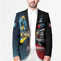 Knight Riders Trinbago Vs Kings St Lucia Cricket Blazer - Wonder Print Shop