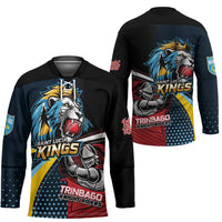 Knight Riders Trinbago Vs Kings St Lucia Cricket Hockey Jersey - Wonder Print Shop
