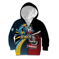 Knight Riders Trinbago Vs Kings St Lucia Cricket Kid Hoodie - Wonder Print Shop