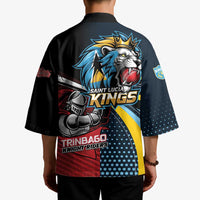 Knight Riders Trinbago Vs Kings St Lucia Cricket Kimono - Wonder Print Shop