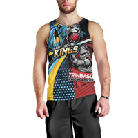 Knight Riders Trinbago Vs Kings St Lucia Cricket Men Tank Top - Wonder Print Shop