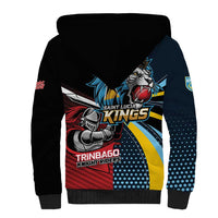 Knight Riders Trinbago Vs Kings St Lucia Cricket Sherpa Hoodie - Wonder Print Shop
