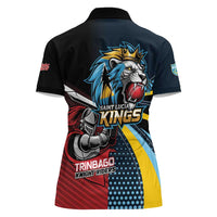 Knight Riders Trinbago Vs Kings St Lucia Cricket Women Polo Shirt - Wonder Print Shop