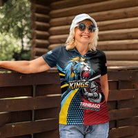 Knight Riders Trinbago Vs Kings St Lucia Cricket Women Polo Shirt - Wonder Print Shop