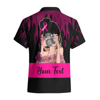 Personalised Girl Power Hawaiian Shirt Day Of The Girl Breast Cancer Awareness - Wonder Print Shop