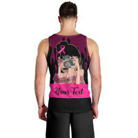 personalised-girl-power-men-tank-top-day-of-the-girl-breast-cancer-awareness