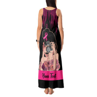Personalised Girl Power Tank Maxi Dress Day Of The Girl Breast Cancer Awareness - Wonder Print Shop