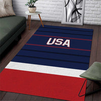 USA Hockey Team Area Rug Go Champions