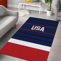 USA Hockey Team Area Rug Go Champions