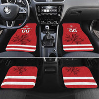 Canada Hockey Team Car Mats Maple Leaf Red Version