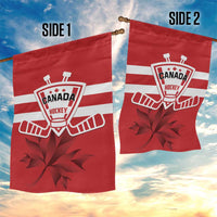 Canada Hockey Team Garden Flag Maple Leaf Red Version