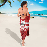 Canada Hockey Team Sarong Maple Leaf Red Version