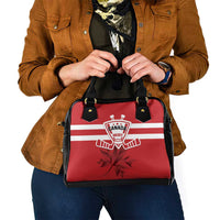 Canada Hockey Team Shoulder Handbag Maple Leaf Red Version