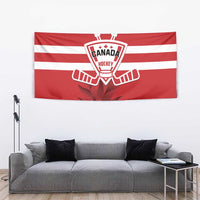 Canada Hockey Team Tapestry Maple Leaf Red Version