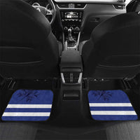 Canada Hockey Team Car Mats Maple Leaf Blue Version
