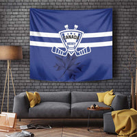 Canada Hockey Team Tapestry Maple Leaf Blue Version