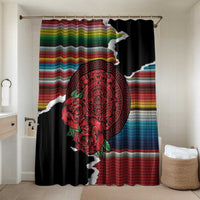 Mexico Aztec Circle Bathroom Set Poncho Pattern