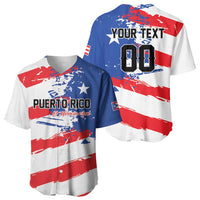 Custom Football 2026 Puerto Rico Baseball Jersey Come On El Huracan Azul