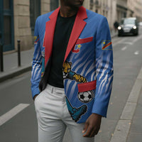 Custom Football 2026 DR Congo Leopards Blazer Warriors of the Equator