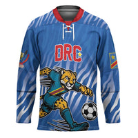 Custom Football 2026 DR Congo Leopards Hockey Jersey Warriors of the Equator
