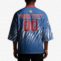Custom Football 2026 DR Congo Leopards Kimono Warriors of the Equator