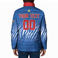 Custom Football 2026 DR Congo Leopards Padded Jacket Warriors of the Equator
