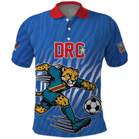 Custom Football 2026 DR Congo Leopards Polo Shirt Warriors of the Equator