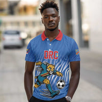 Custom Football 2026 DR Congo Leopards Polo Shirt Warriors of the Equator