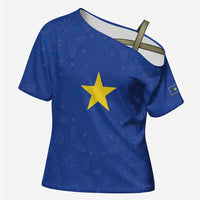 Congo Free State 1885-1908 Cross Shoulder Shirt Werk en voortgang