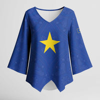 Congo Free State 1885-1908 Kimono Sleeve Blouse Werk en voortgang