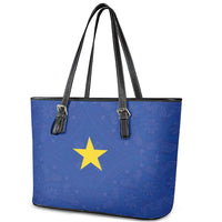 Congo Free State 1885-1908 Leather Tote Bag Werk en voortgang