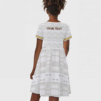 Personalized Kingdom of Kakongo Kid Short Sleeve Dress Royal Stylized
