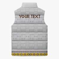 Personalized Kingdom of Kakongo Sleeveless Puffer Jacket Royal Stylized