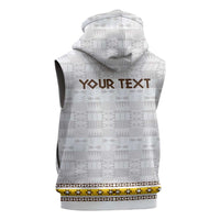 Personalized Kingdom of Kakongo Sleeveless Zip Hoodie Royal Stylized