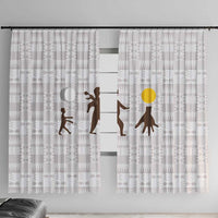 Kingdom of Kakongo Window Curtain Royal Stylized