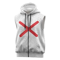 Kingdom of Kongo Sleeveless Zip Hoodie Kongo dya Ntotila
