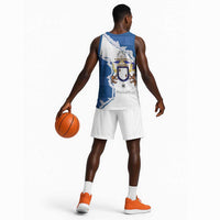 Kingdom of Loango Basketball Jersey African Pattern Flag Stylized