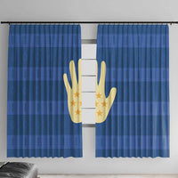 Kingdom of Loango Window Curtain African Pattern Flag Stylized