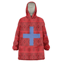 Kingdom of Ndongo Kid Wearable Blanket Hoodie Utuminu ua Ngola