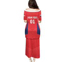 Personalized Panama 2024 Football Family Matching Puletasi and Hawaiian Shirt Go Los Canaleros - Wonder Print Shop