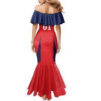 Personalized Panama 2024 Football Mermaid Dress Go Los Canaleros - Wonder Print Shop
