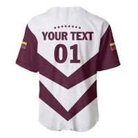 Personalized Venezuela 2024 Football Baseball Jersey Mano tengo fe La Vinotinto - Wonder Print Shop