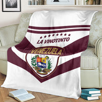 Venezuela 2024 Football Blanket Mano tengo fe La Vinotinto