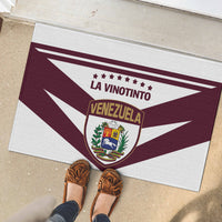 Venezuela 2024 Football Rubber Doormat Mano tengo fe La Vinotinto - Wonder Print Shop