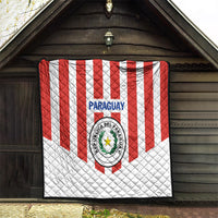 Paraguay 2024 Football Quilt Come On La Albirroja - Wonder Print Shop