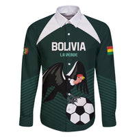 Personalized Bolivia 2024 Football Family Matching Summer Maxi Dress and Hawaiian Shirt La Verd Go Champion - Wonder Print Shop