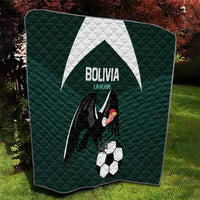 Bolivia 2024 Football Quilt La Verd Go Champion - Wonder Print Shop